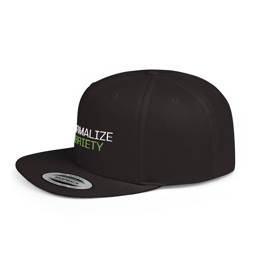 NORMALIZE SOBRIETY SNAPBACK