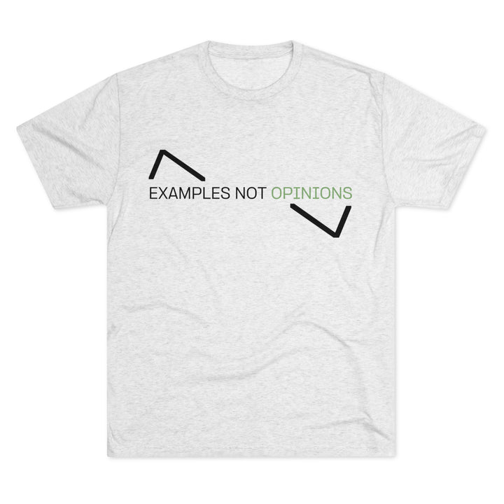 EXAMPLES NOT OPINIONS MHM TEE